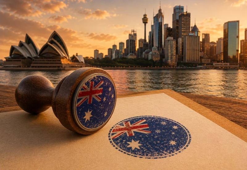 ETA Austrália visto Sub 600 Sub 601