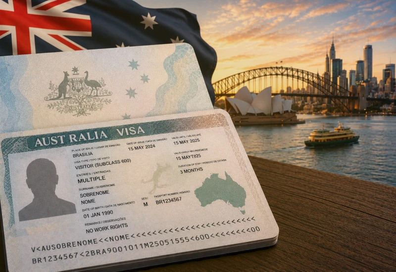 Assessoria visto australiano Campinas