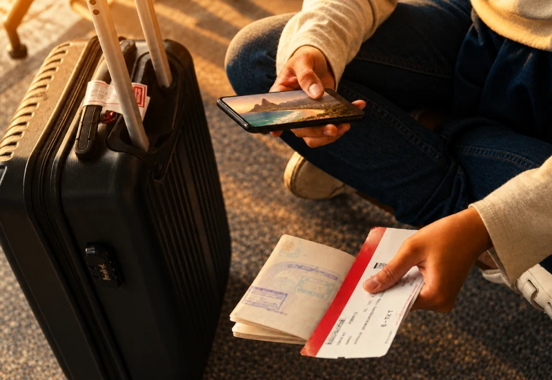 Documentos e segurança para viagem internacional